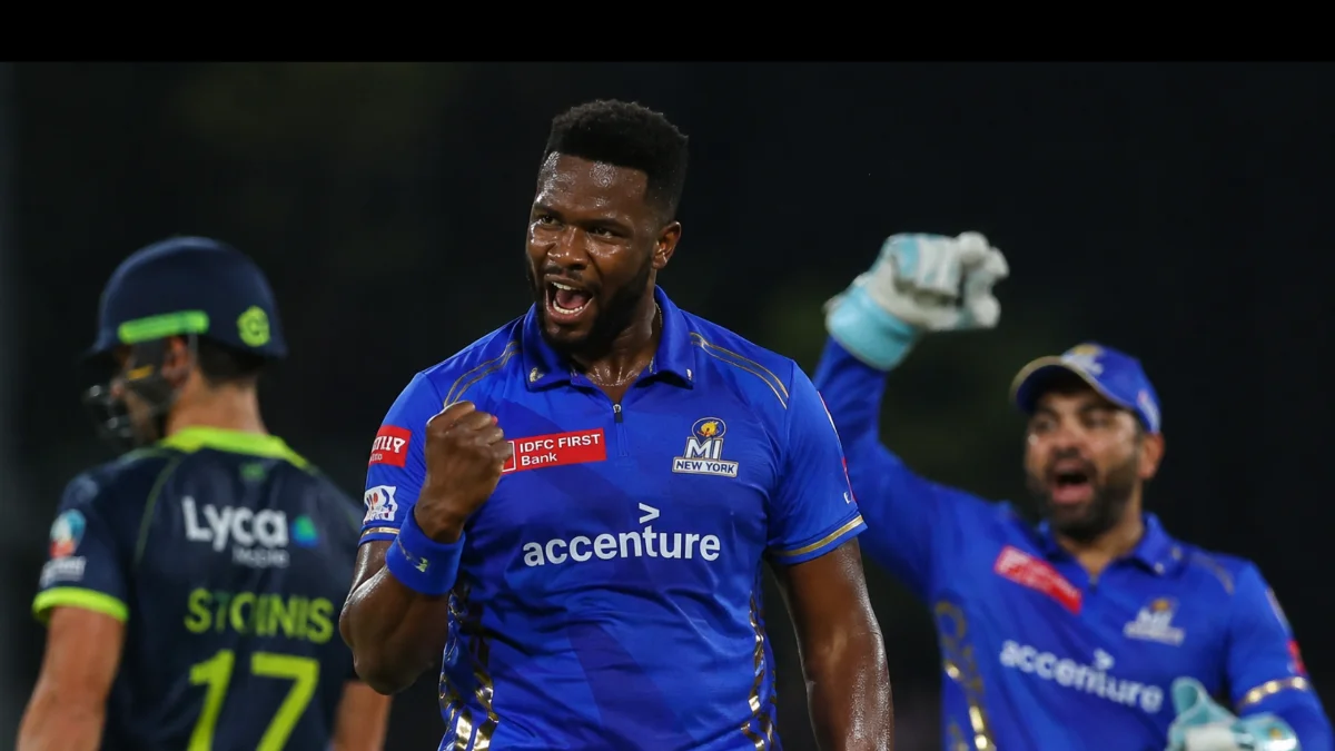Shepherd, de Kock star as MI New York defend 132 against Seattle