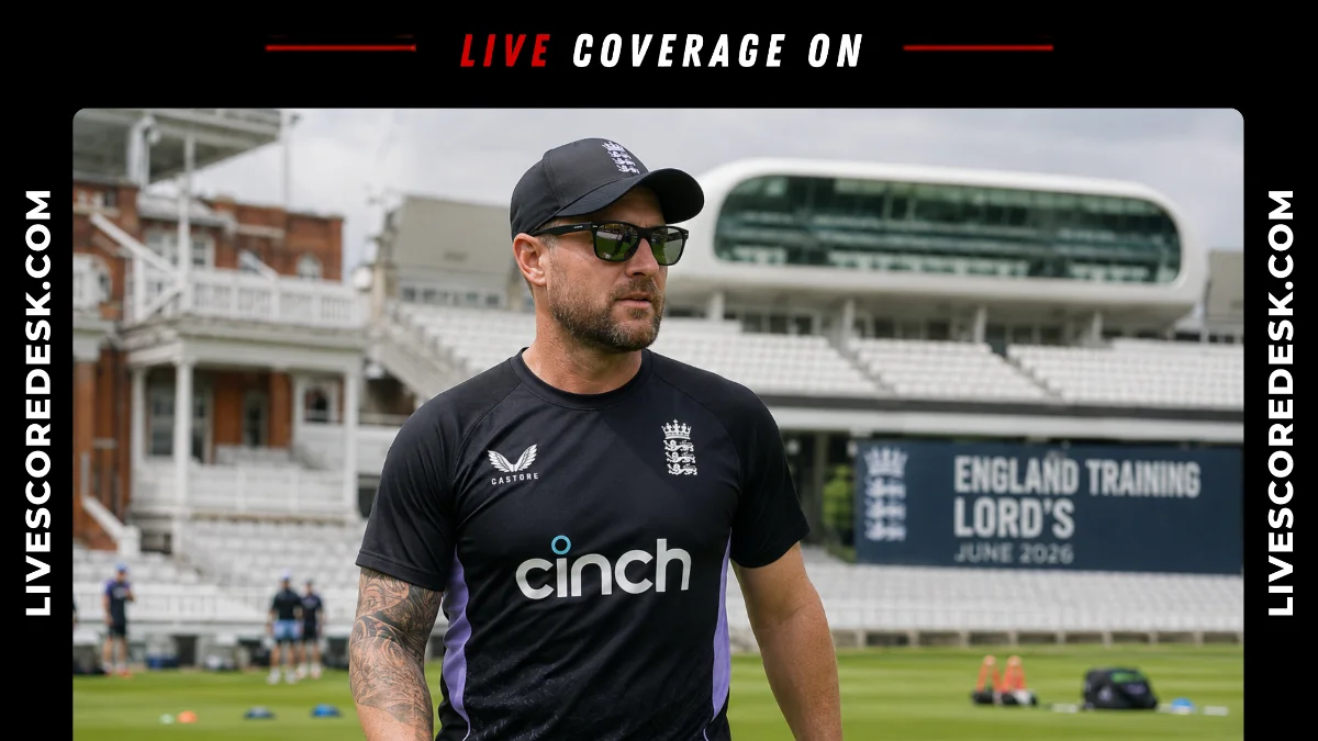 Brendon McCullum Sacked as England Test Coach Before Ashes Push